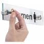 “Men” /”Women” Restroom Signs, Hardware Included