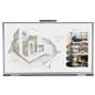Digital whiteboard with infrared technology