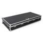 Storage case for floor standing digital signage with fireproof paneling