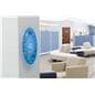 Modern Custom Oval Wall Sign with Standoffs