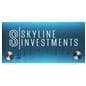 Custom 6 x 3 Acrylic Office Sign in Full Color