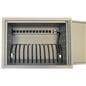 iPad Charging Cabinet with Horizontal 12-Outlet Power Strip