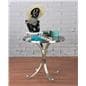 Black Round Display Table