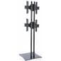 88-inch tall freestanding dual TV stand