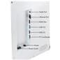 Touchscreen tabletop kiosk with two 8 Watt speakers