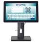 Interactive digital signage showcasing a landscape hospital check-in screen