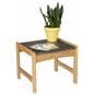 Light Oak Office End Table, Weighs 22 lbs