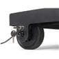 Outdoor touch screen display with key locking wheels for added security and stability