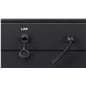 Outdoor touch screen display with ethernet port located at towards the bottom of the unit