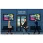 Outdoor LCD display with a robust outdoor rated design
