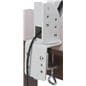 Height Adjustable Monitor Arm w/ Keyboard Tray