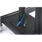 Whiteboard Display Stand with Concealed Wiring