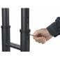 Whiteboard Display Stand with Easy Height Adjustability 