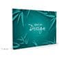 LED backlit trade show display with replacement graphics available 
