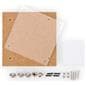 Custom acrylic signs with wall mounting hardware included