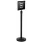 14” x 11” Stanchion Sign Holder for QueuePole.Economy Series