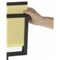 8.5” x 11” Stanchion Sign Holder with Anti-Glare Lenses
