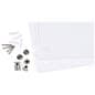 Recycled acrylic custom office wall signs with mounting hardware included
