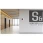 Recycled acrylic custom office wall signs with minimalistic design