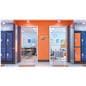 Recycled acrylic custom office wall signs for public spaces
