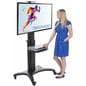 Rollable TV Stand, 100lbs Max Load Capacity