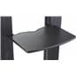 Mobile TV Rack w/ AV Shelf 