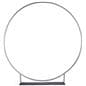 Seven foot round backdrop frame with lightweight design