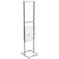 Steel Poster Stand with Fundraising Box
