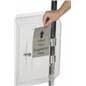 Sign Pocket Poster Stand with Fundraising Box