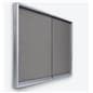 indoor enclosed bulletin board