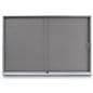 indoor enclosed bulletin board