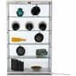 Illuminated Full View Silver Showcase