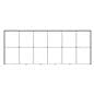 20' SEG light box display with counter frame