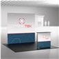 8' x 8' trade show lightbox with custom graphics