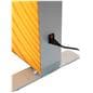 8' illuminated trade show lightbox display counter plug