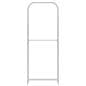 Foldable Tension Fabric Display includes a folding lightweight aluminum frame