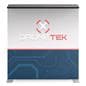 Custom illuminated trade show counter with full color printing 