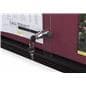 Maroon Fabric Tack Board, Weighs 40 lbs