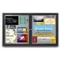 Polycarbonate notice board with large display area