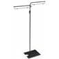 Dual Sign Clip Floorstand for Retail at Lowest Height