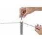 4-Post Low Profile Stanchion Barrier with Screw-Off Top