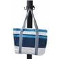 Round black cruiser table with 3 bag hooks