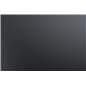 Black bar table with smooth matte finish