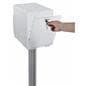 Pedestal suggestion box stand with lock for donations 