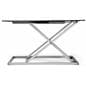 Height adjustable standing desk converter for offices or home workstations