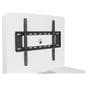 Multimedia conference table with removable mounting bracket