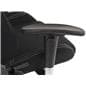 PC gaming chair with 2-directional nylon armrests 