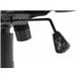 Height adjustable PC gaming chair with built-in lever 