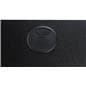 Gaming desk computer table with set of two cable grommets