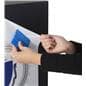 Custom adhesive graphic for FDHDBBP1 pedestal drop box with easy application